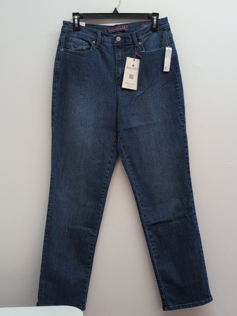 Gloria Vanderbilt Amanda Classic High Rise Tapered Jeans Size 10 Average Frisco